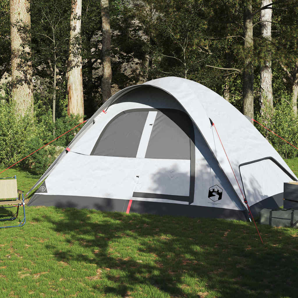 Tenda familiar cúpula p/ 6 pessoas opaca impermeável branco
