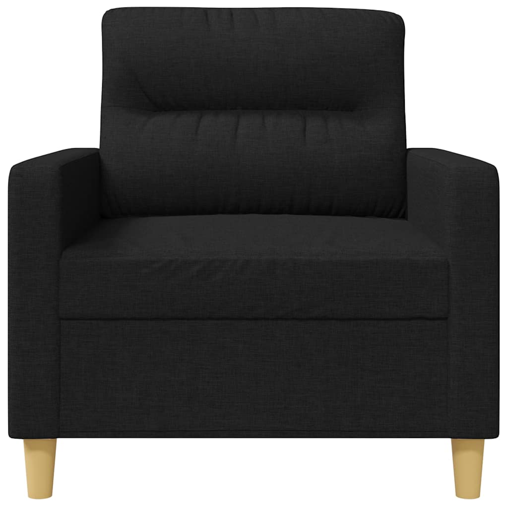 Poltrona 60 cm tecido preto