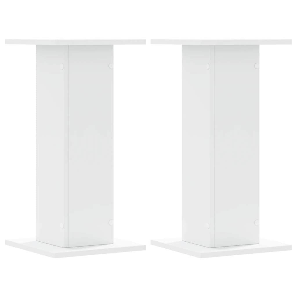 Suportes p/ plantas 2 pcs 30x30x60 cm derivados madeira branco