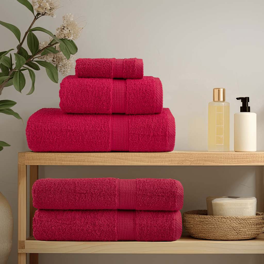 Toalhas de banho premium solund 4 pcs 100x150 cm 600 gsm verde