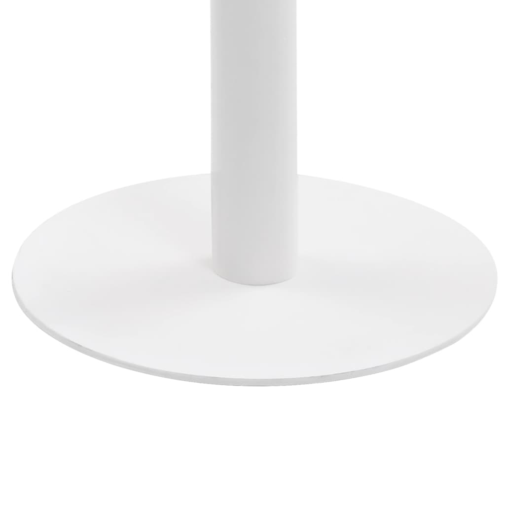 Mesa bistrô 80 cm MDF castanho-claro
