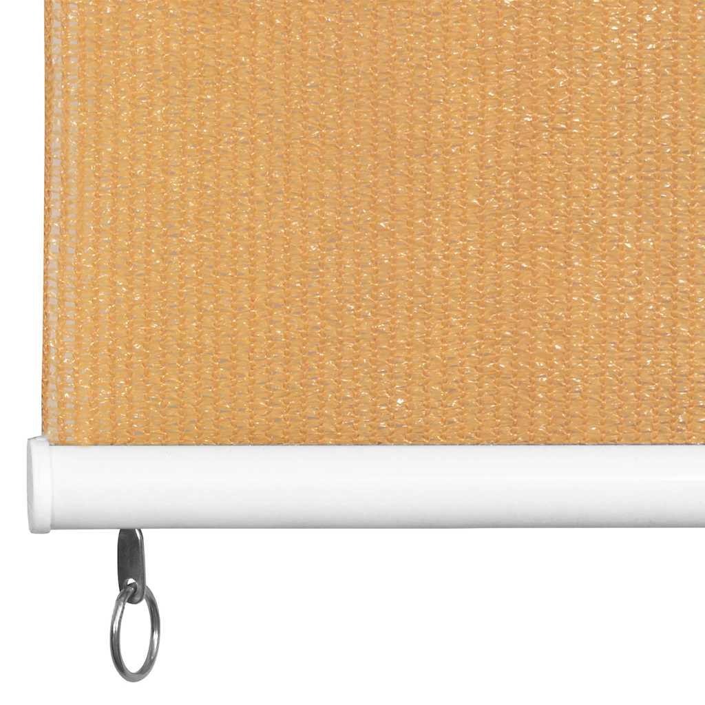 Estore de rolo para exterior 65 (l) x 140 (a) cm bege