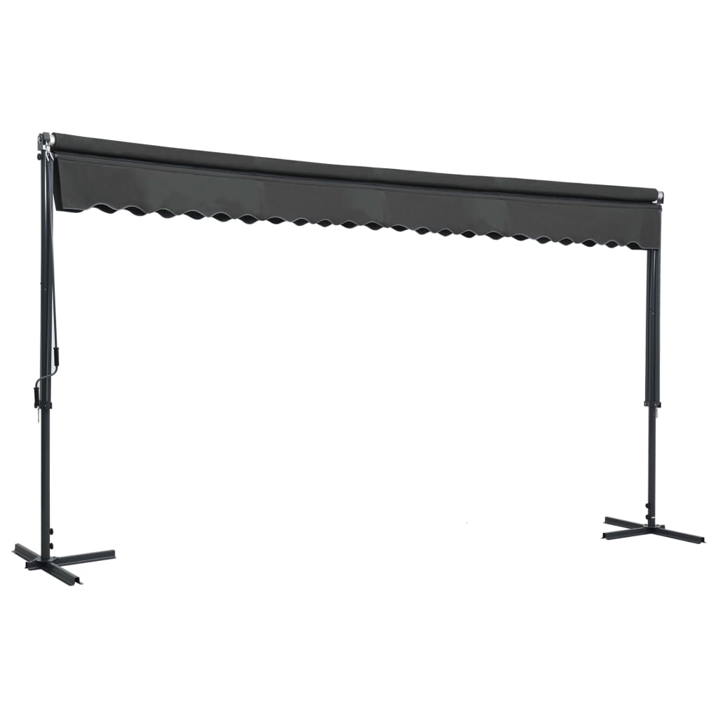 Toldo de pé 500x300 cm antracite