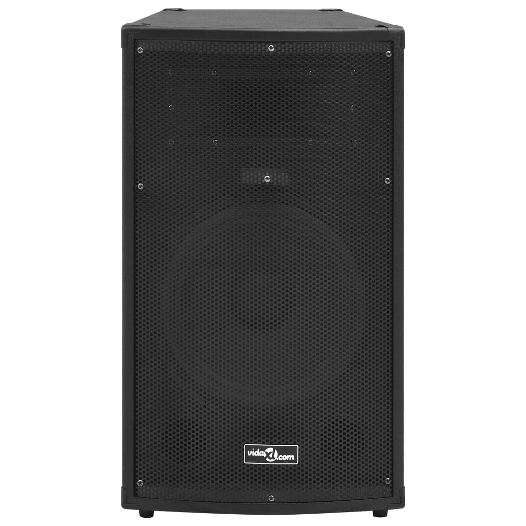 Coluna palco hifi profissional passiva 1000 w 37x37x64 cm preto
