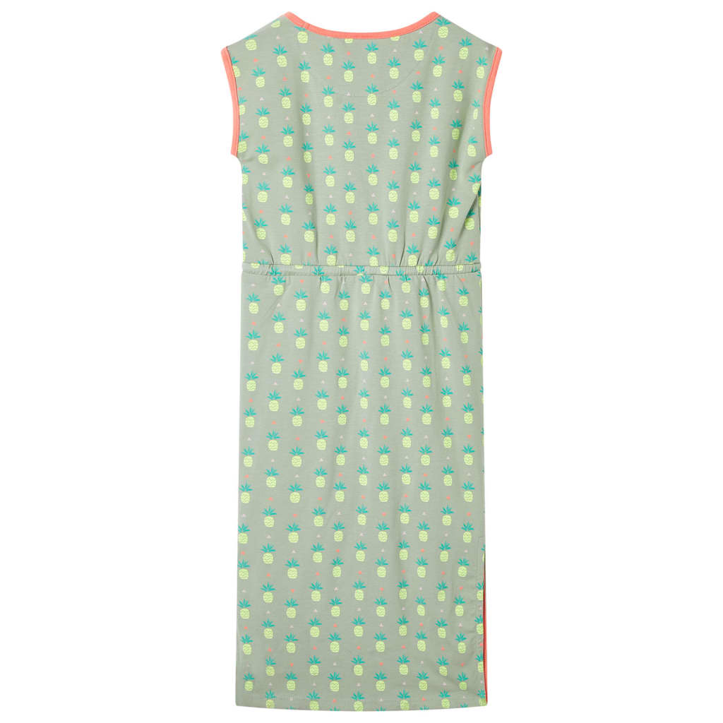 Vestido para criança menta velho 116