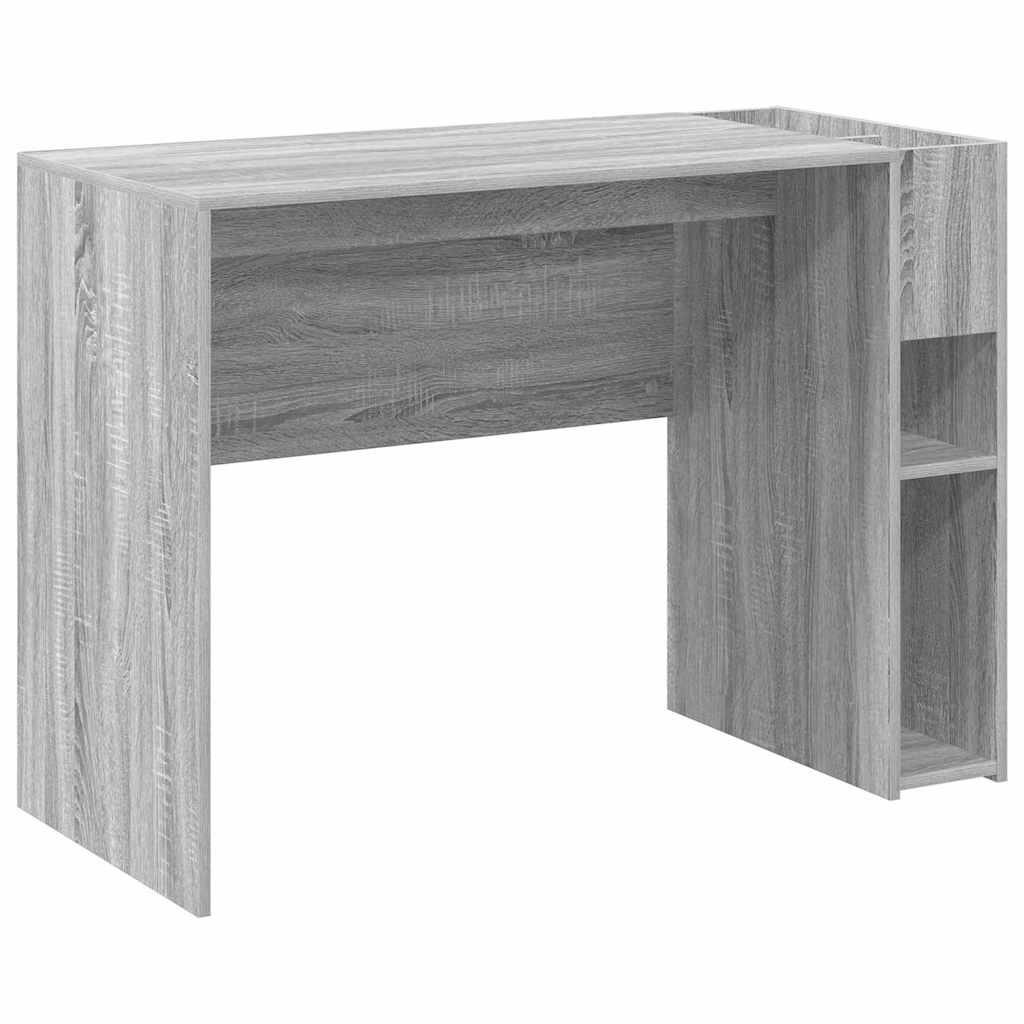 Mesa cinza sonoma derivados de madeira 109 x 50 x 78 cm