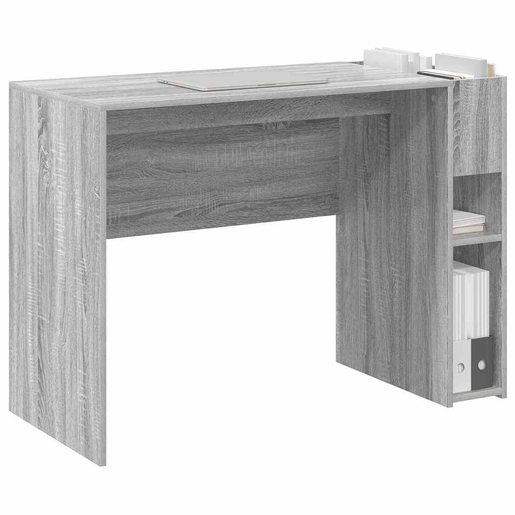 Mesa cinza sonoma derivados de madeira 109 x 50 x 78 cm