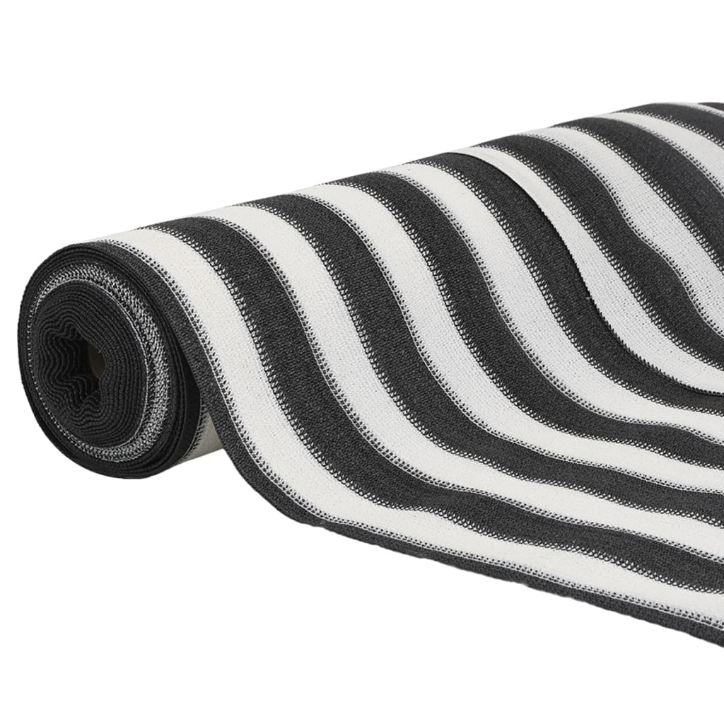 Rede de privacidade pead 75 g/m² 3,6x10 m antracite e branco