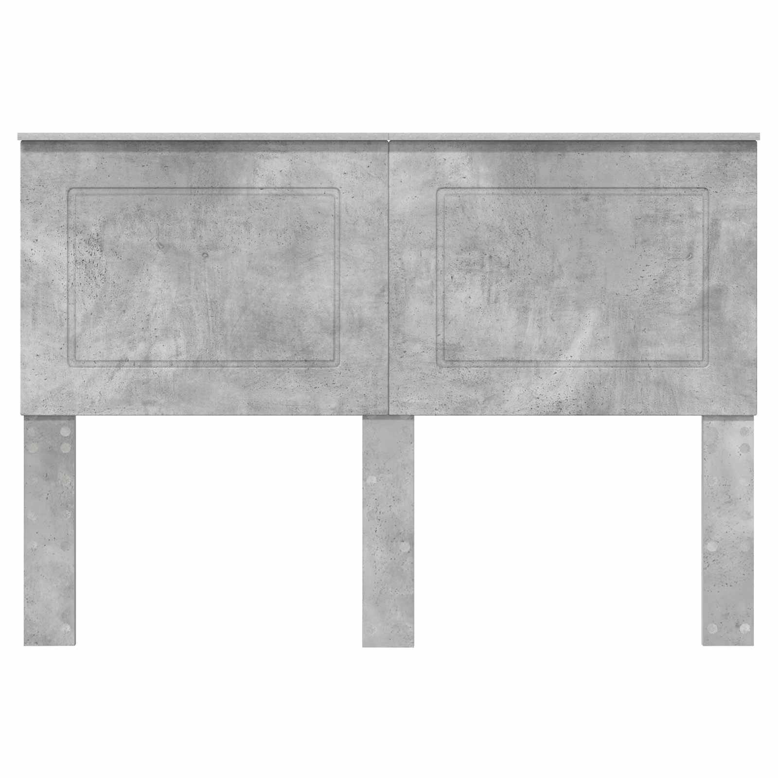 Cabeceira cinzento concreto 100 cm madeira engenheirada