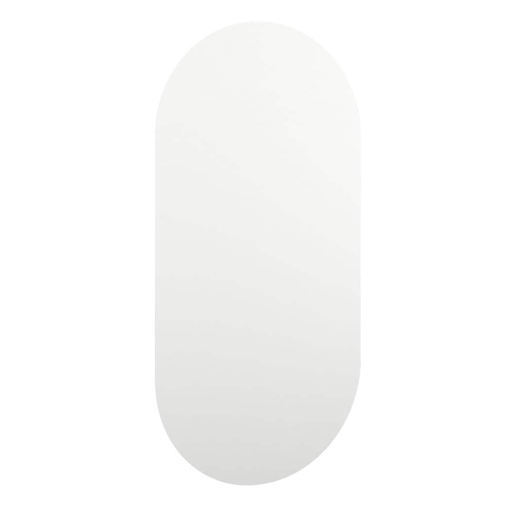 Espelho com luzes LED 60x30 cm vidro oval