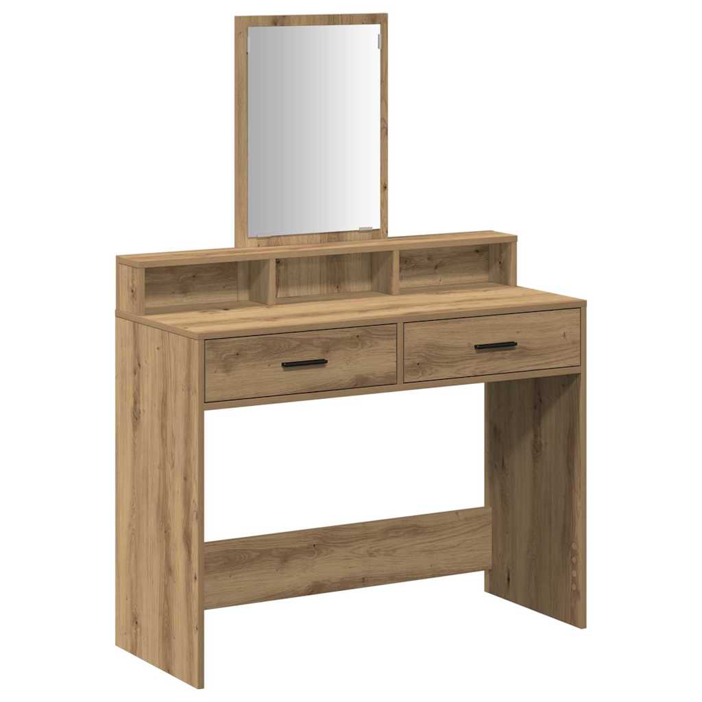 Mesa de vestir carvalho artesanal 100 x 41 x 140 cm