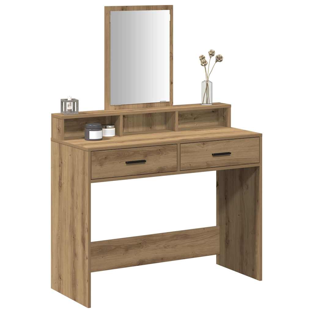 Mesa de vestir carvalho artesanal 100 x 41 x 140 cm