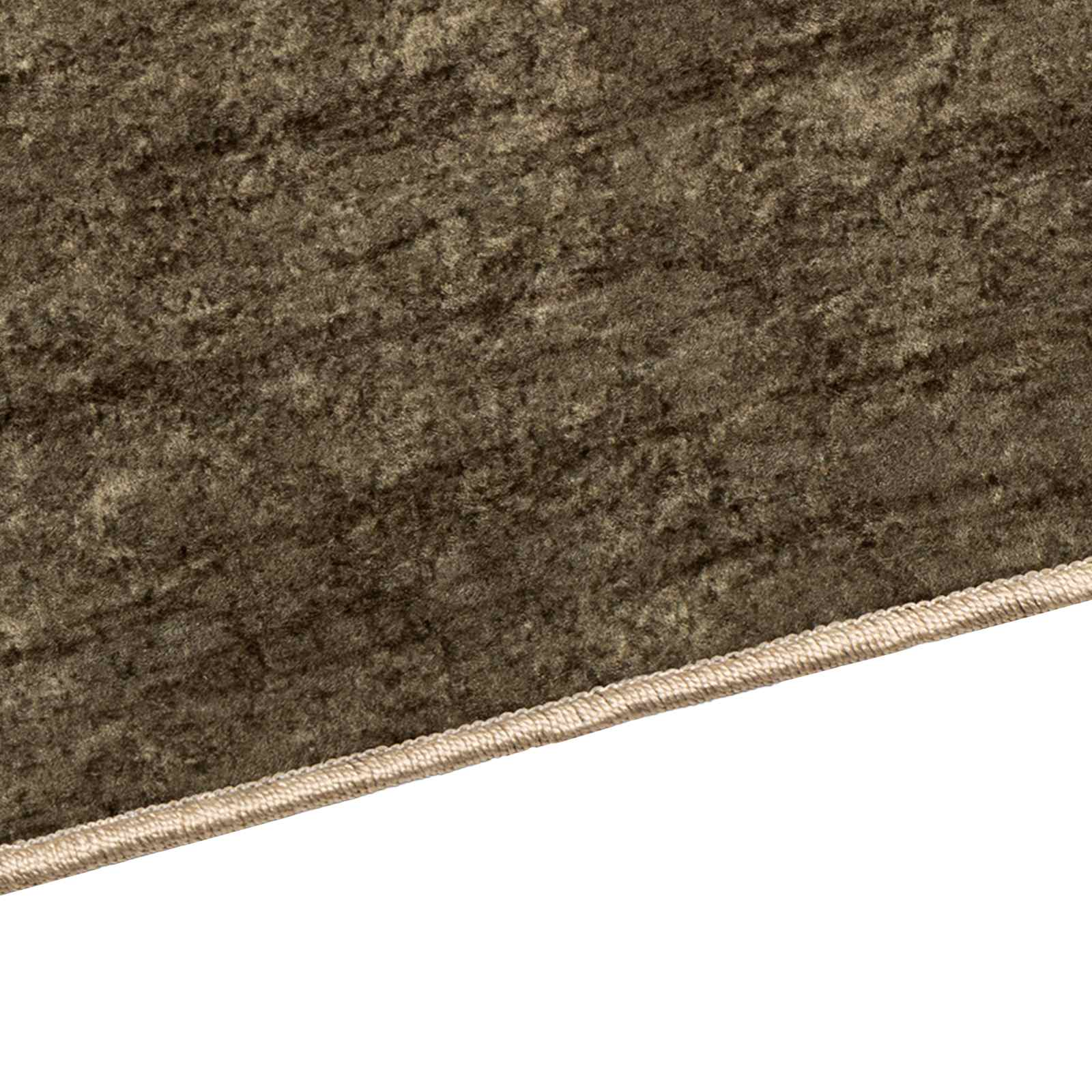 Passadeira marsa verde floresta 100 x 250 cm poliéster e PVC