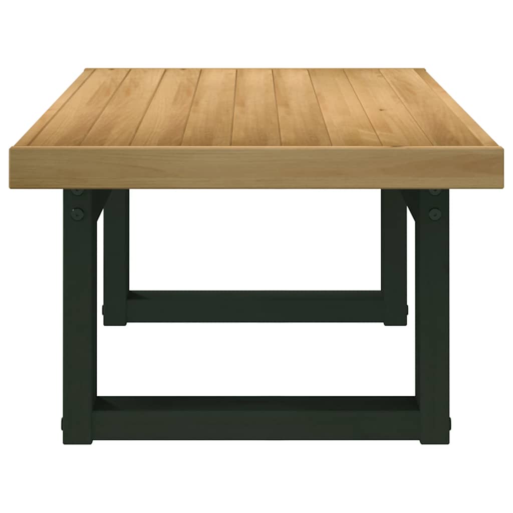 Mesa de centro noain pernas em forma de u 120x60x40 cm