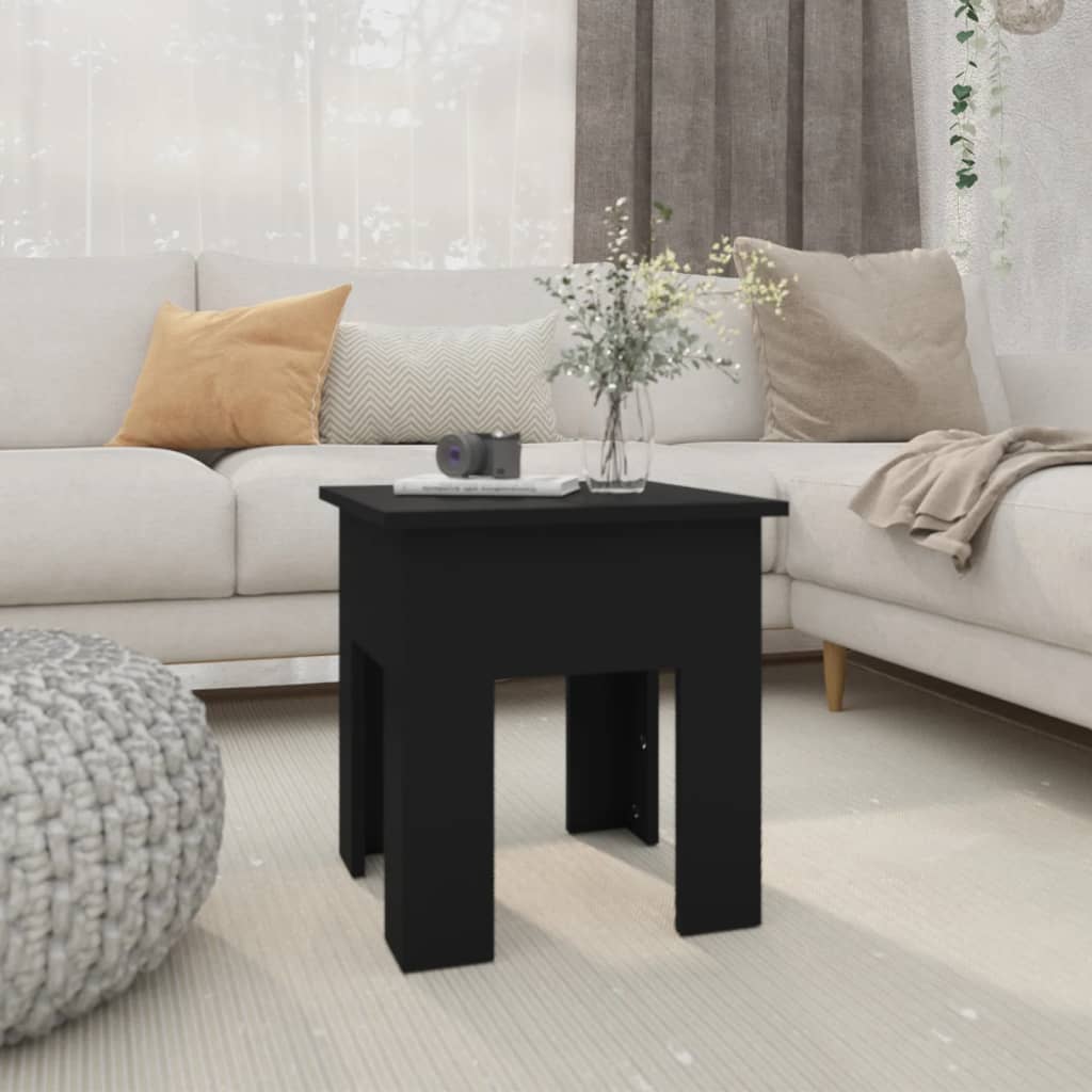Mesa de centro 40x40x42 cm derivados de madeira preto