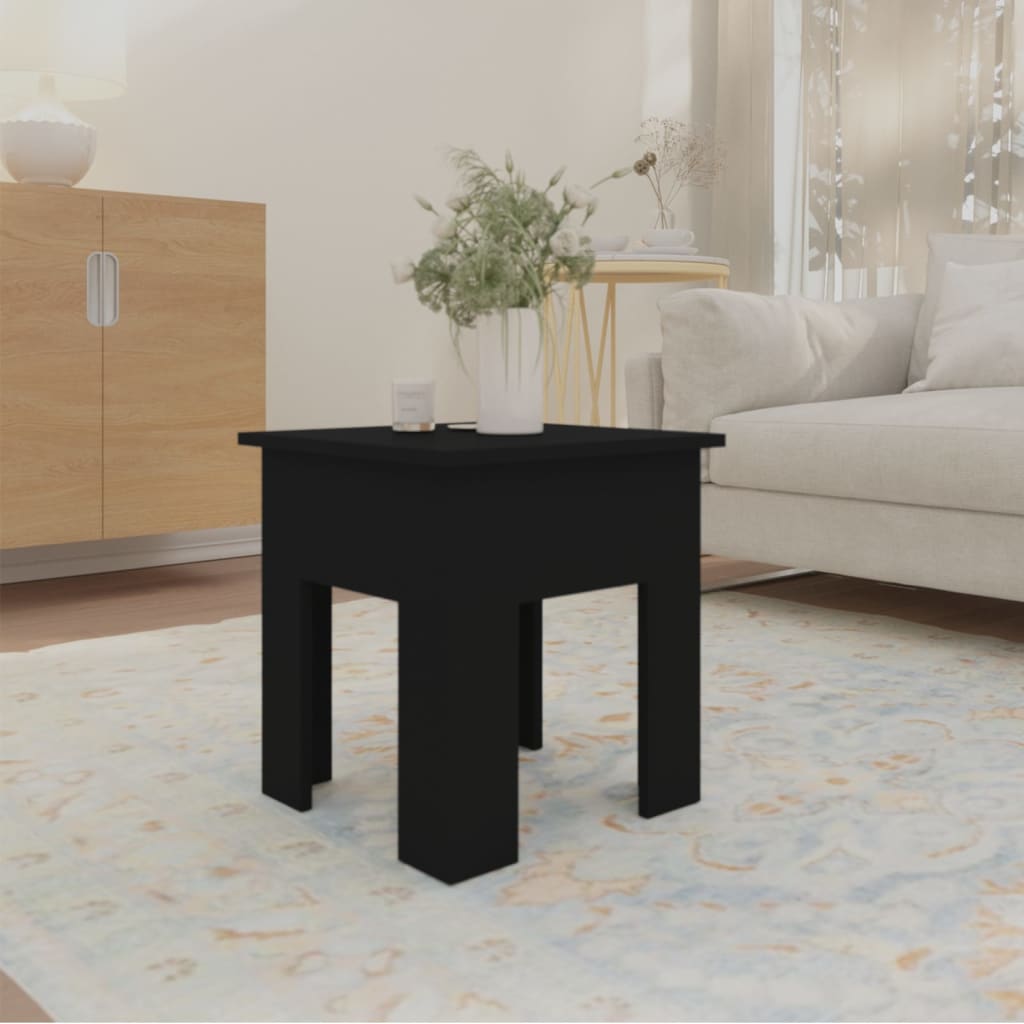 Mesa de centro 40x40x42 cm derivados de madeira preto