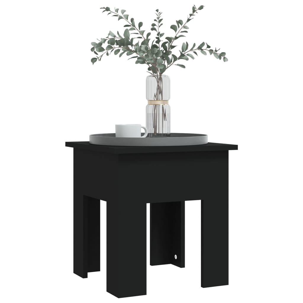 Mesa de centro 40x40x42 cm derivados de madeira preto