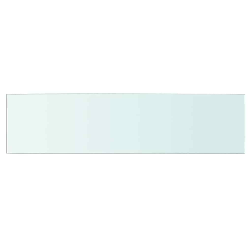 Prateleiras 2 pcs 60x15 cm vidro transparente