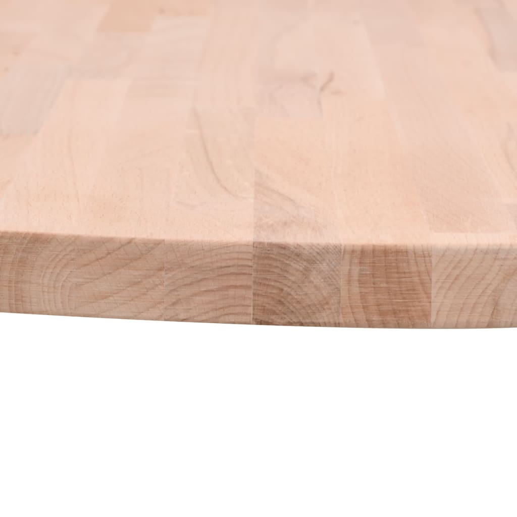 Tampo de mesa redondo ø70x2,5 cm madeira de faia maciça