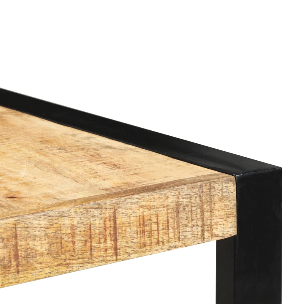 Mesa de bar 140x70x110 cm madeira de mangueira maciça