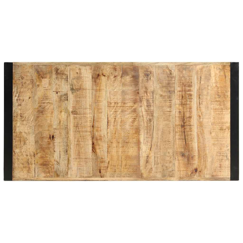 Mesa de bar 140x70x110 cm madeira de mangueira maciça