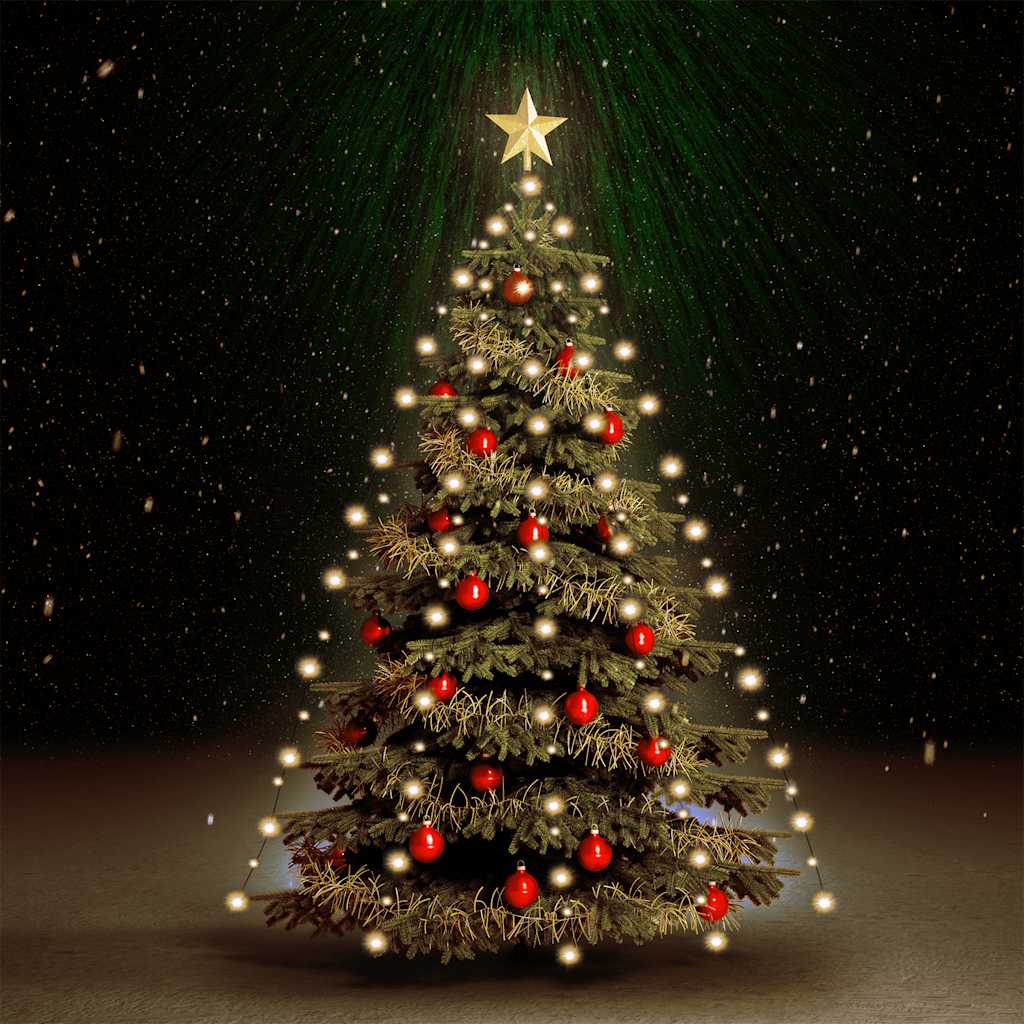 Cordão de luzes para árvore de natal 180 LED 180 cm