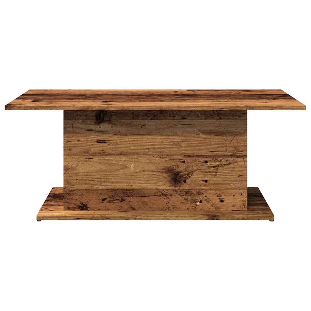 Mesa de centro 102x55,5x40cm derivados de madeira madeira velha