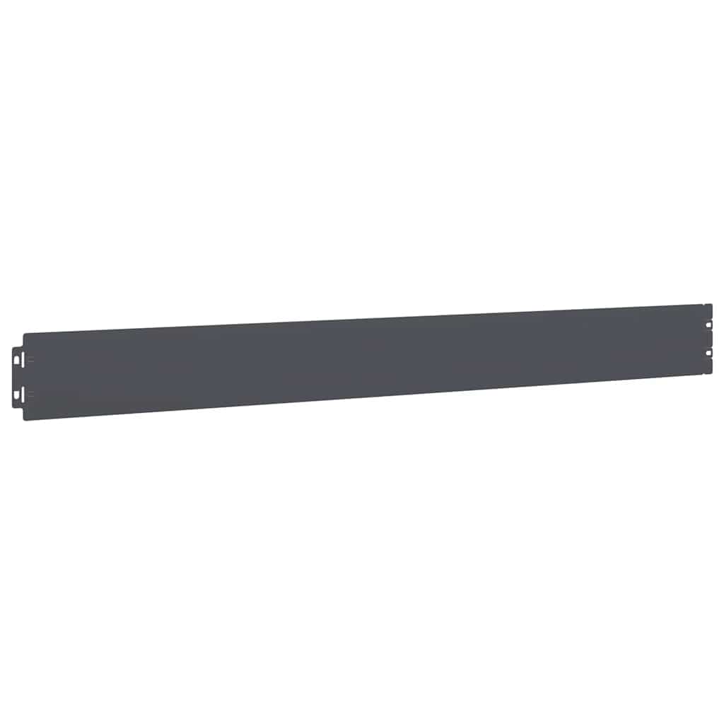 Orlas de relva 50 pcs antracite 10x103 cm aço laminado a frio