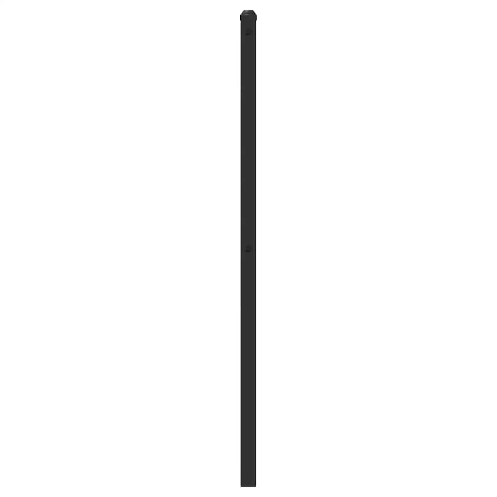 Cabeceira de substituição 75 cm metal preto