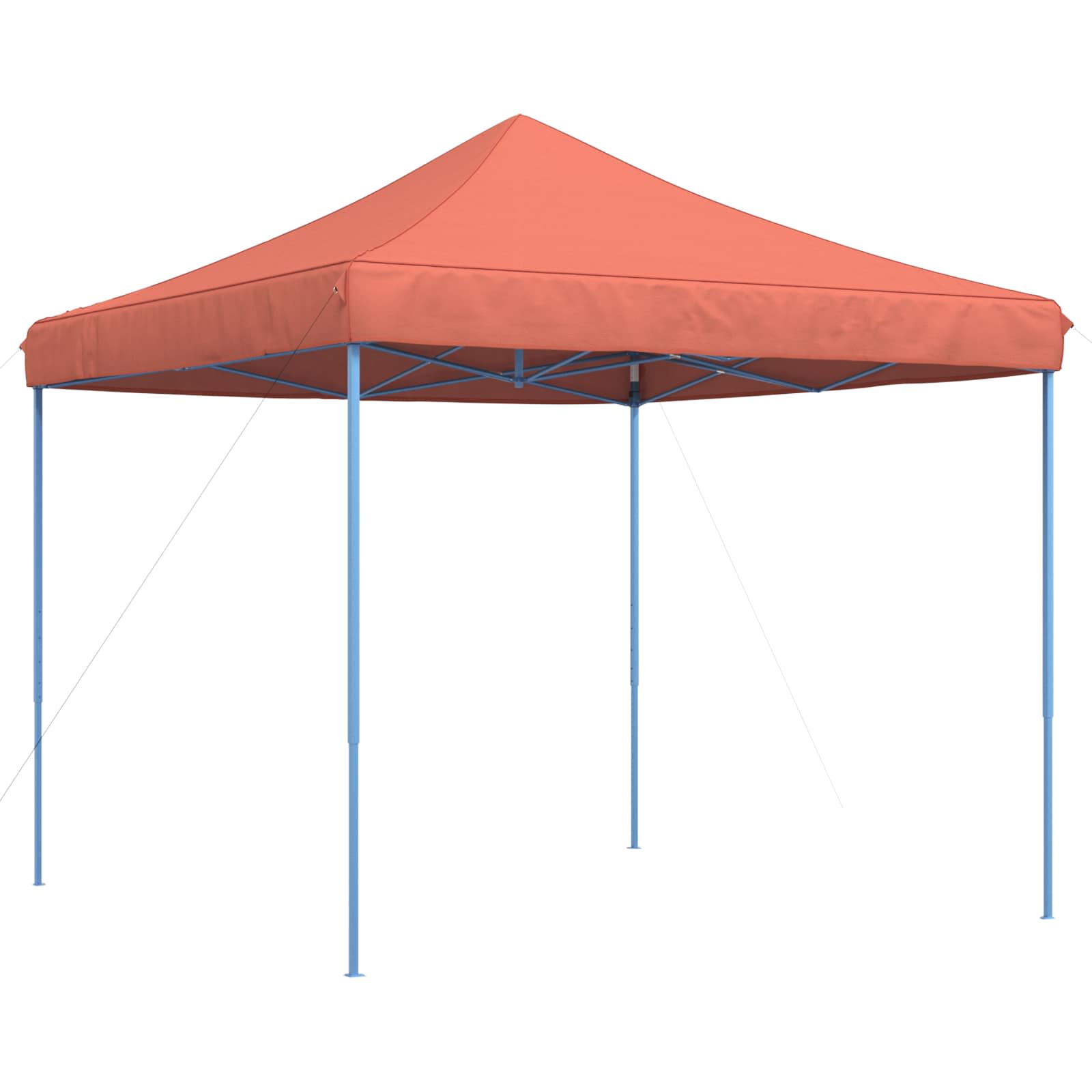 Tenda de festa terracota 292 x 292 x 315 cm tecido oxford