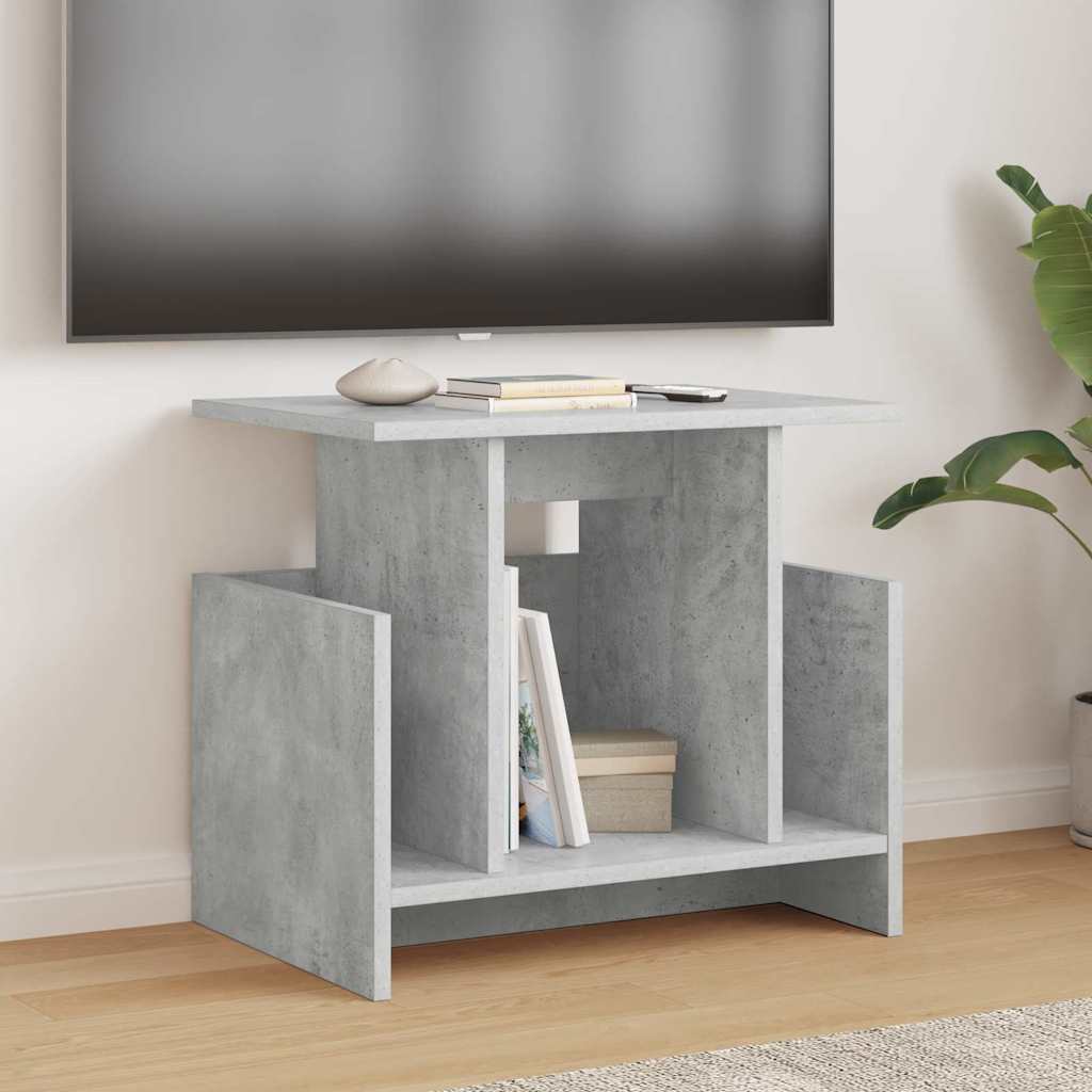Suporte para TV 50 x 35 x 45 cm cinzento derivados de madeira