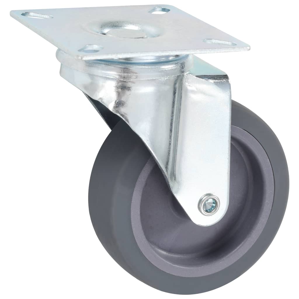 12 Pcs rodas giratórias 75 mm