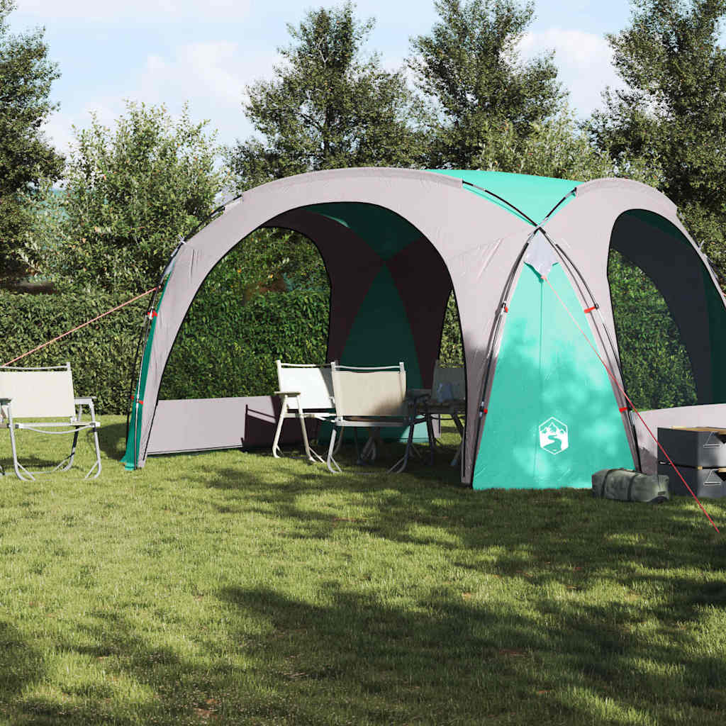 Tenda de festas impermeável verde