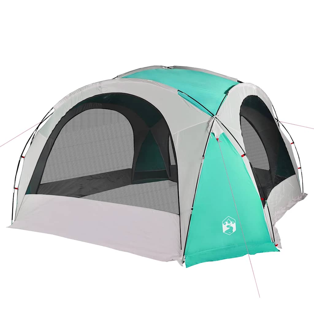 Tenda de festas impermeável verde