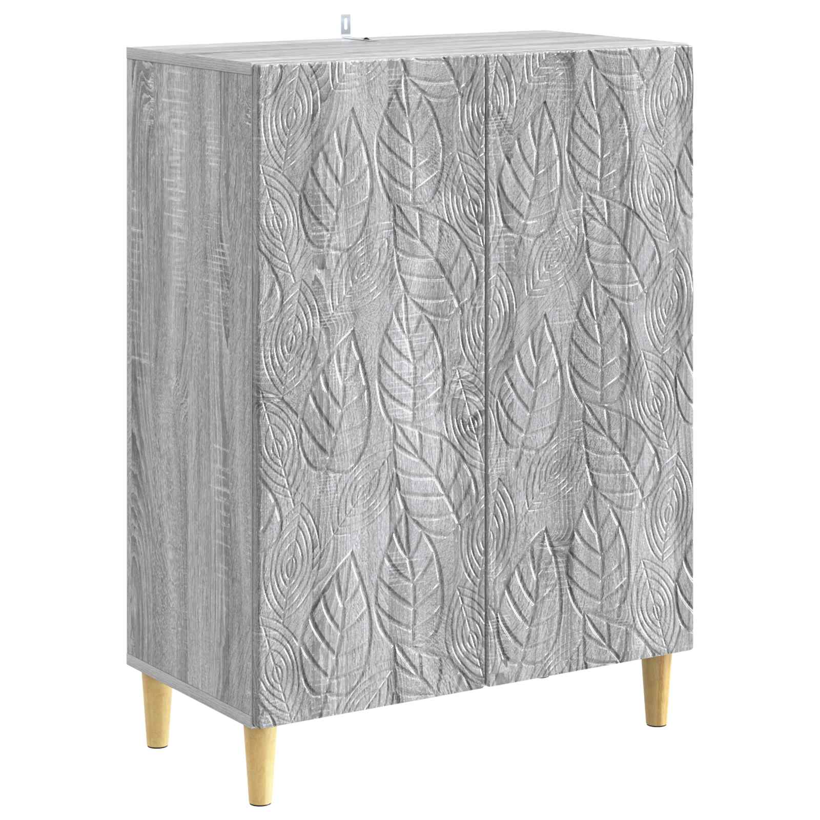 Buffet sonoma cinzento 66 x 34,5 x 90 cm derivados de madeira