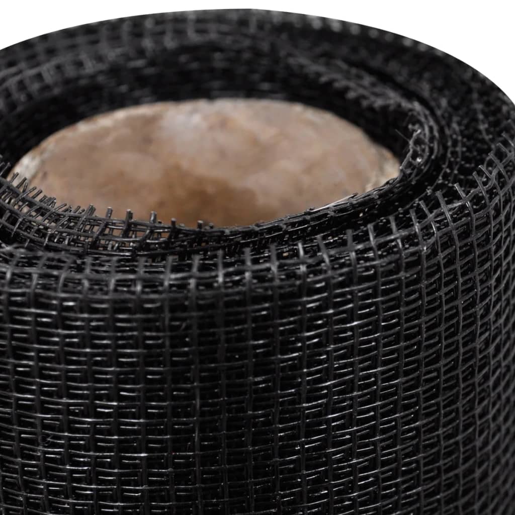 Rede mosquiteira em fibra de vidro 100x1000 cm preto
