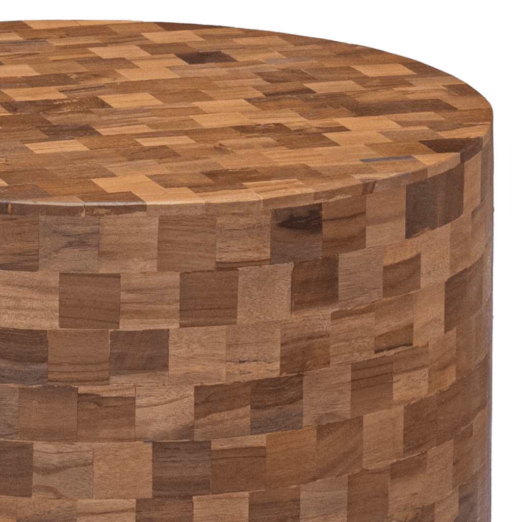 Mesa de centro 60x60x35cm madeira de teca maciça
