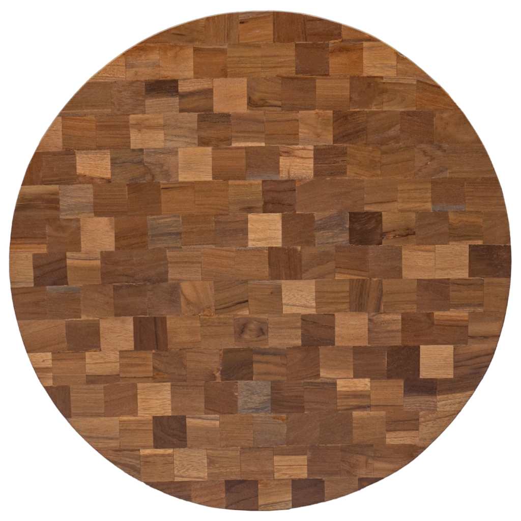 Mesa de centro 60x60x35cm madeira de teca maciça