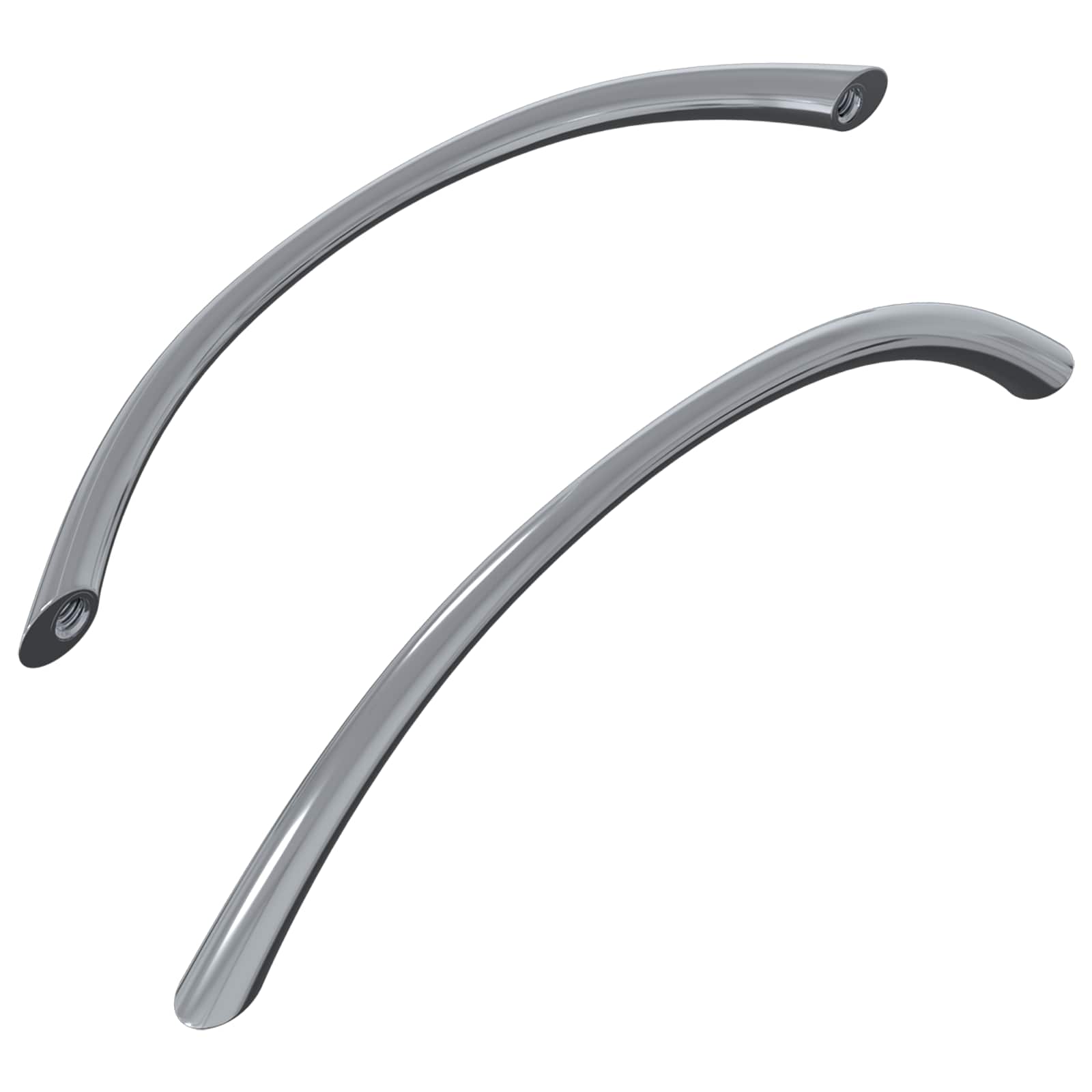 Cabo 2 unid. prateado 107 x 3.6 x 23 mm aço inoxidável