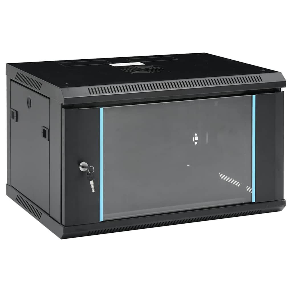 Armário bastidor de parede 6u 19" ip20 600x450x350 mm