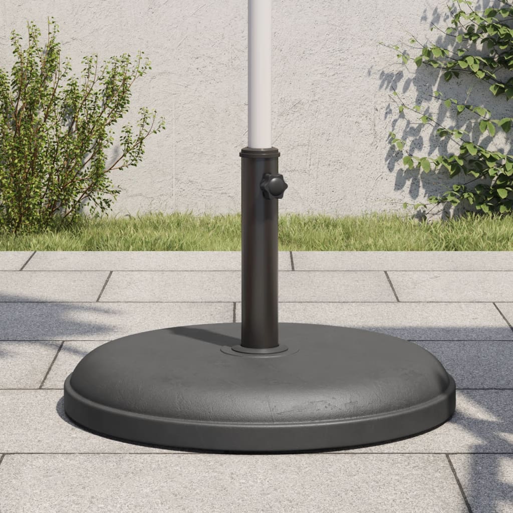 Base de guarda-sol para postes de ø32/35/38 mm 25 kg redondo