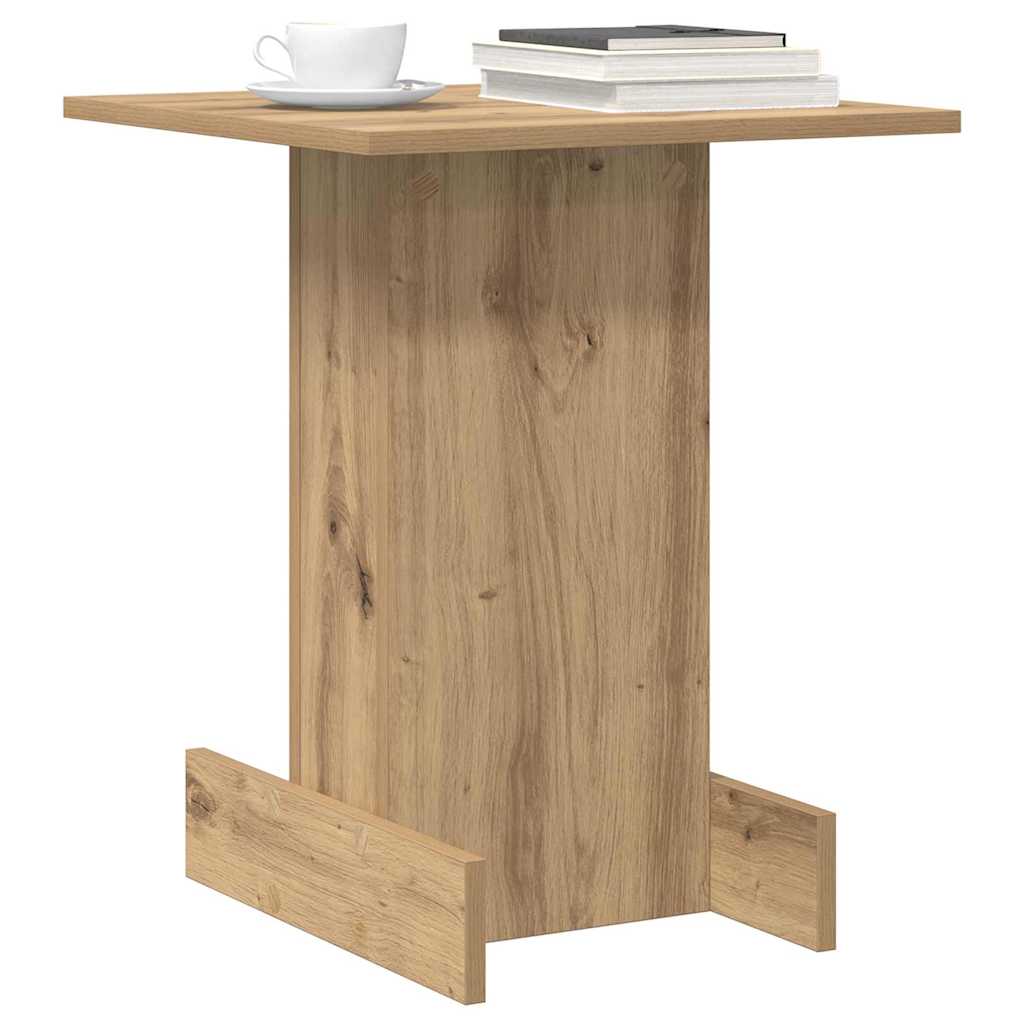 Mesa de apoio carvalho artesanal 44,5 x 45 x 55 cm