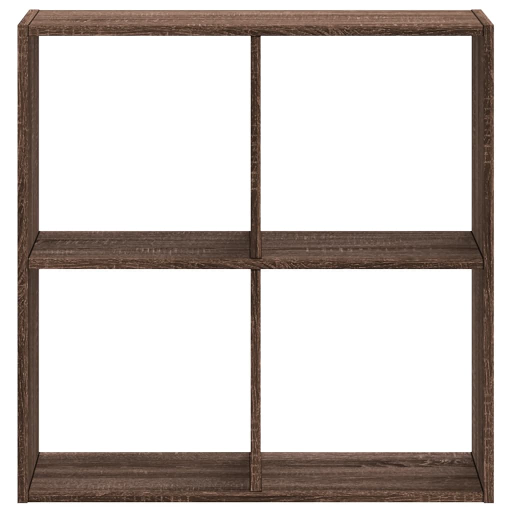 Estante 68,5x32x68,5 cm derivados de madeira carvalho castanho