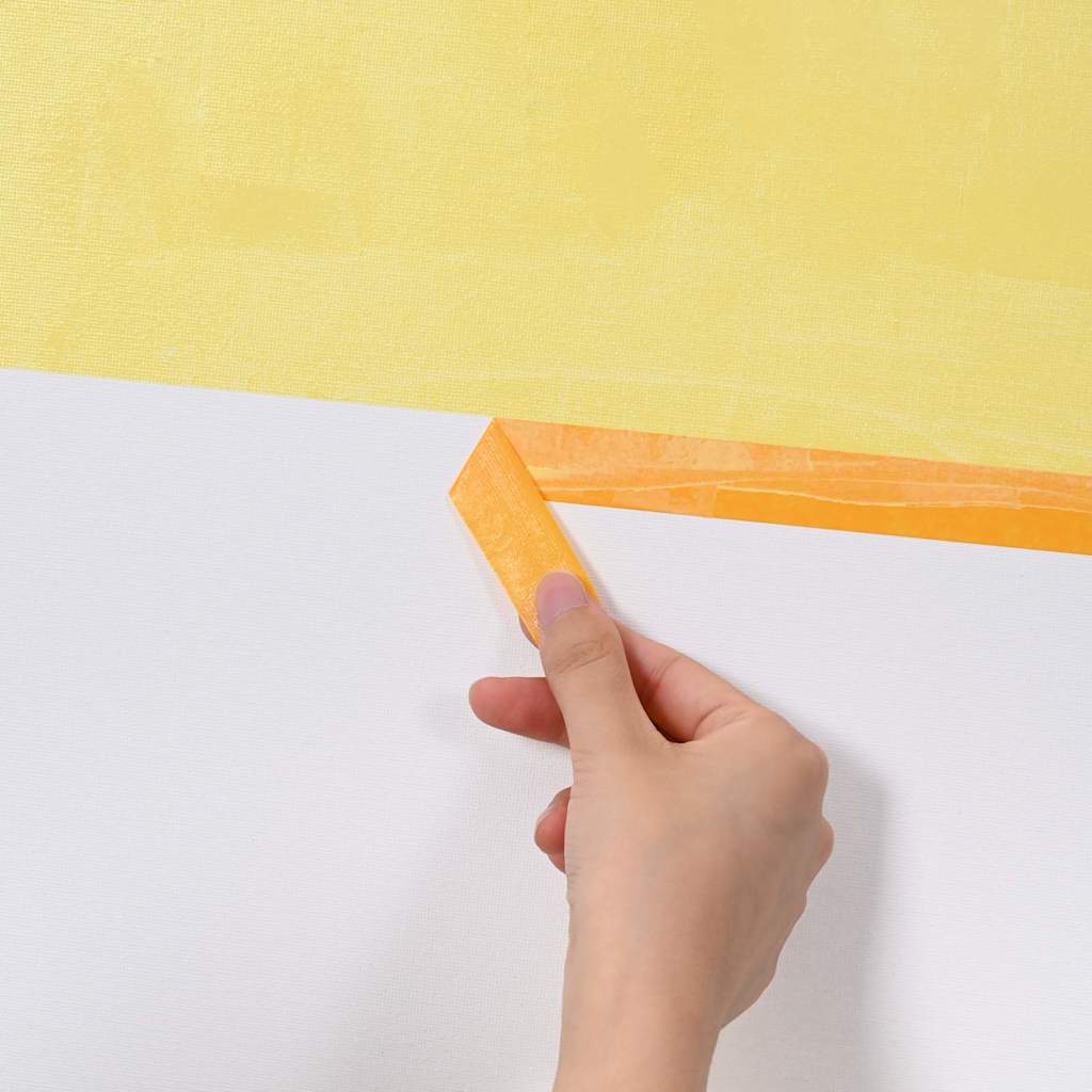 Fitas de máscara para pintores 24 unid. amarelo 19mm x 50m