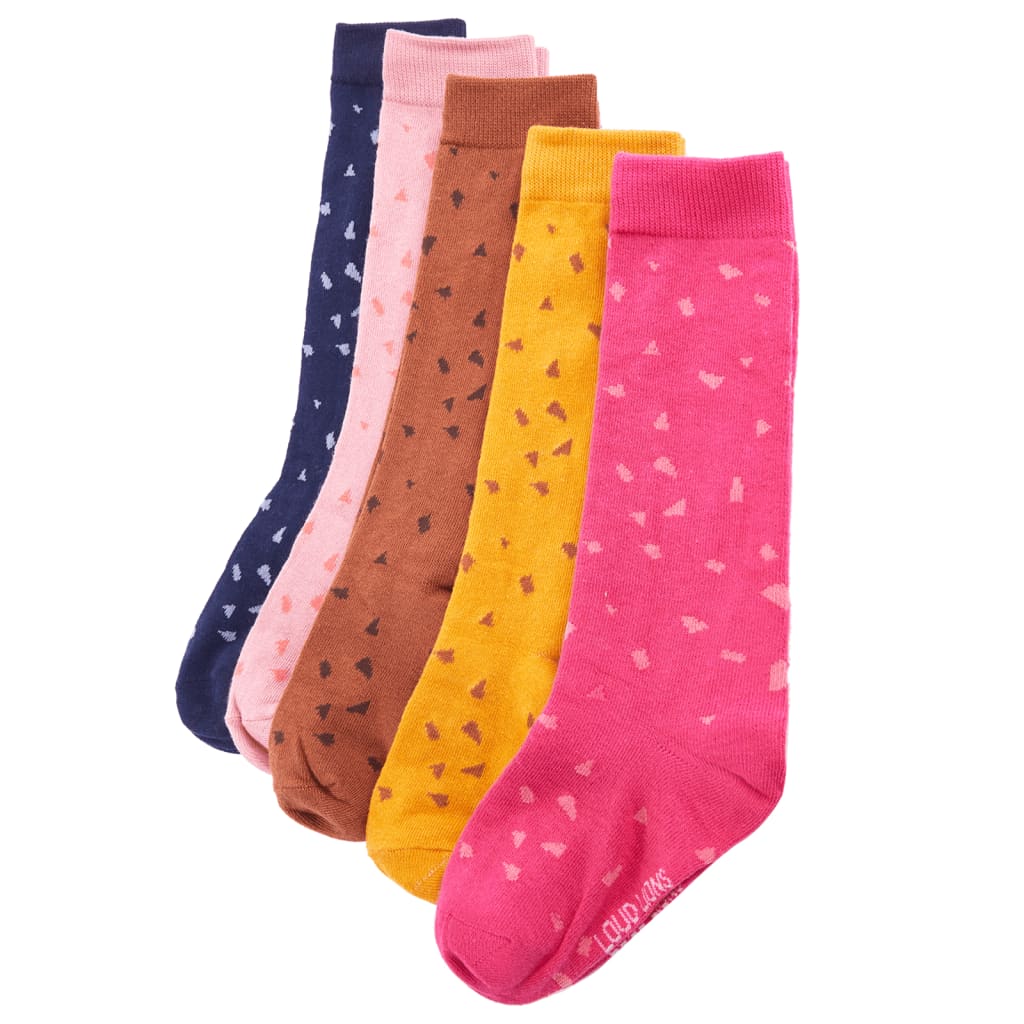 Meias para criança 5 pares ue 23-26