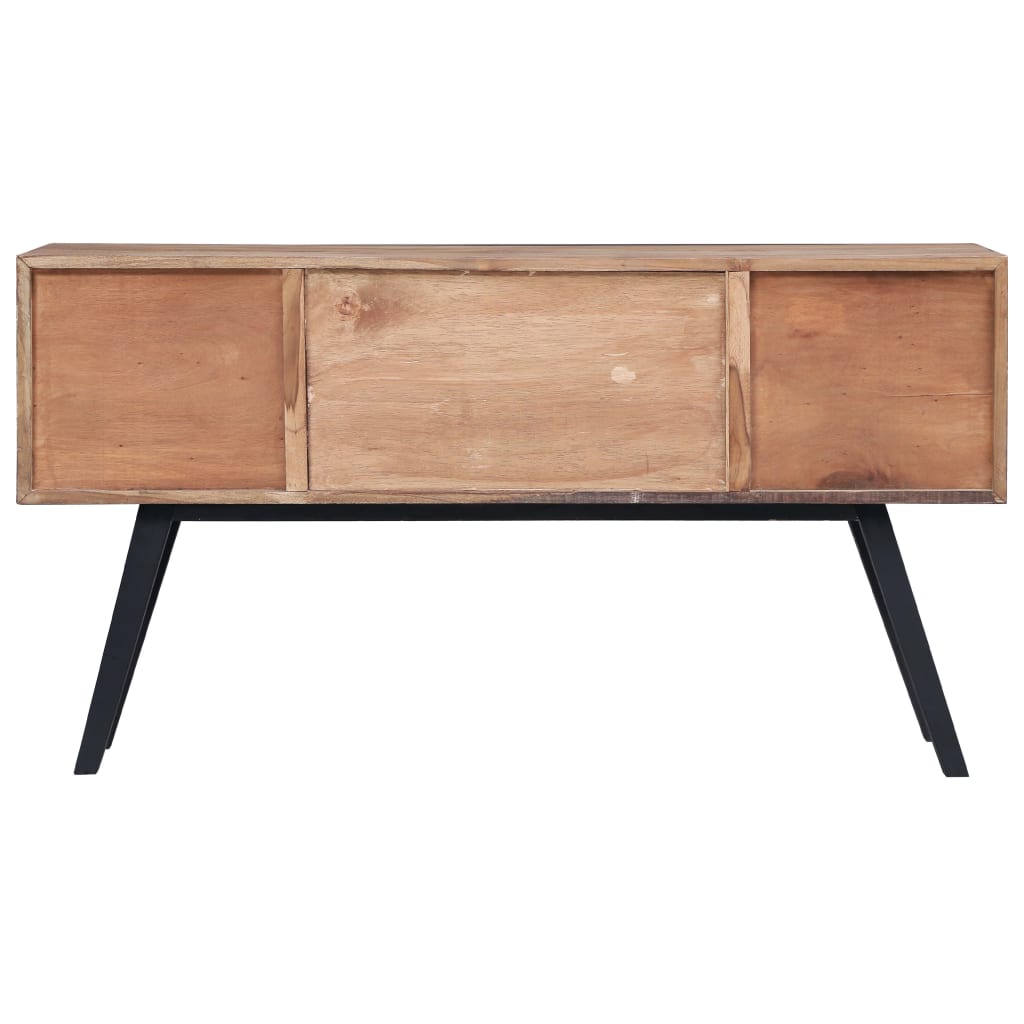 Móvel lateral 110x30x75 cm teca maciça