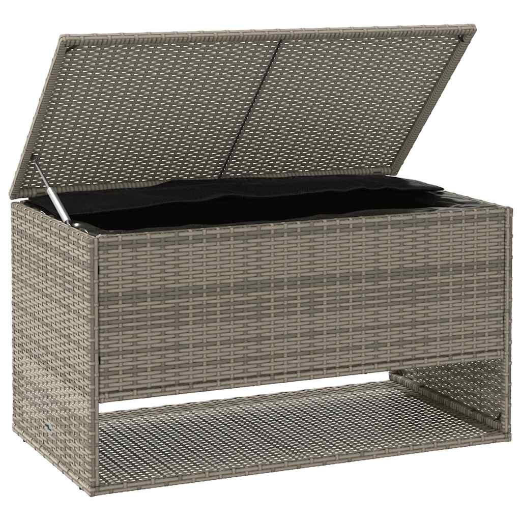 Caixa para almofadões de exterior 100x55x55,5 cm vime PE