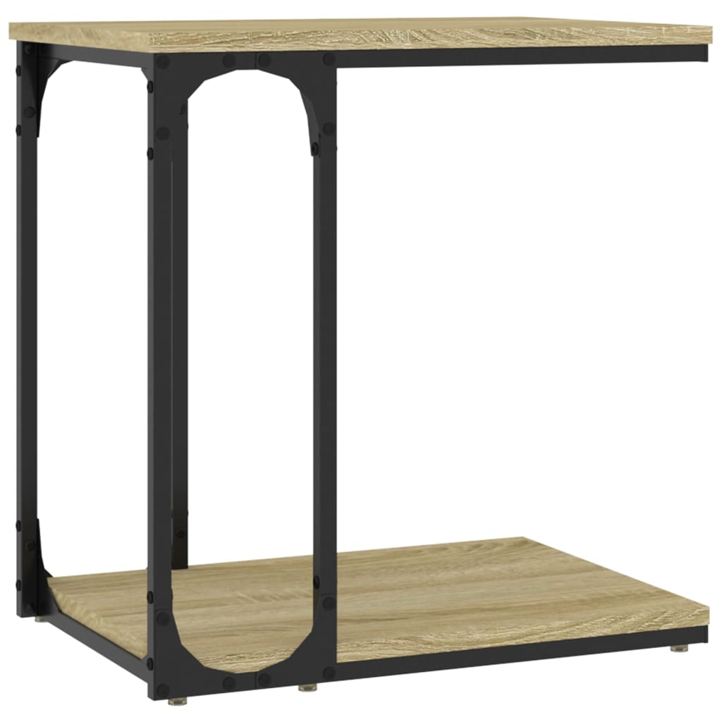 Mesa de apoio 50x35x52 cm derivados de madeira carvalho sonoma