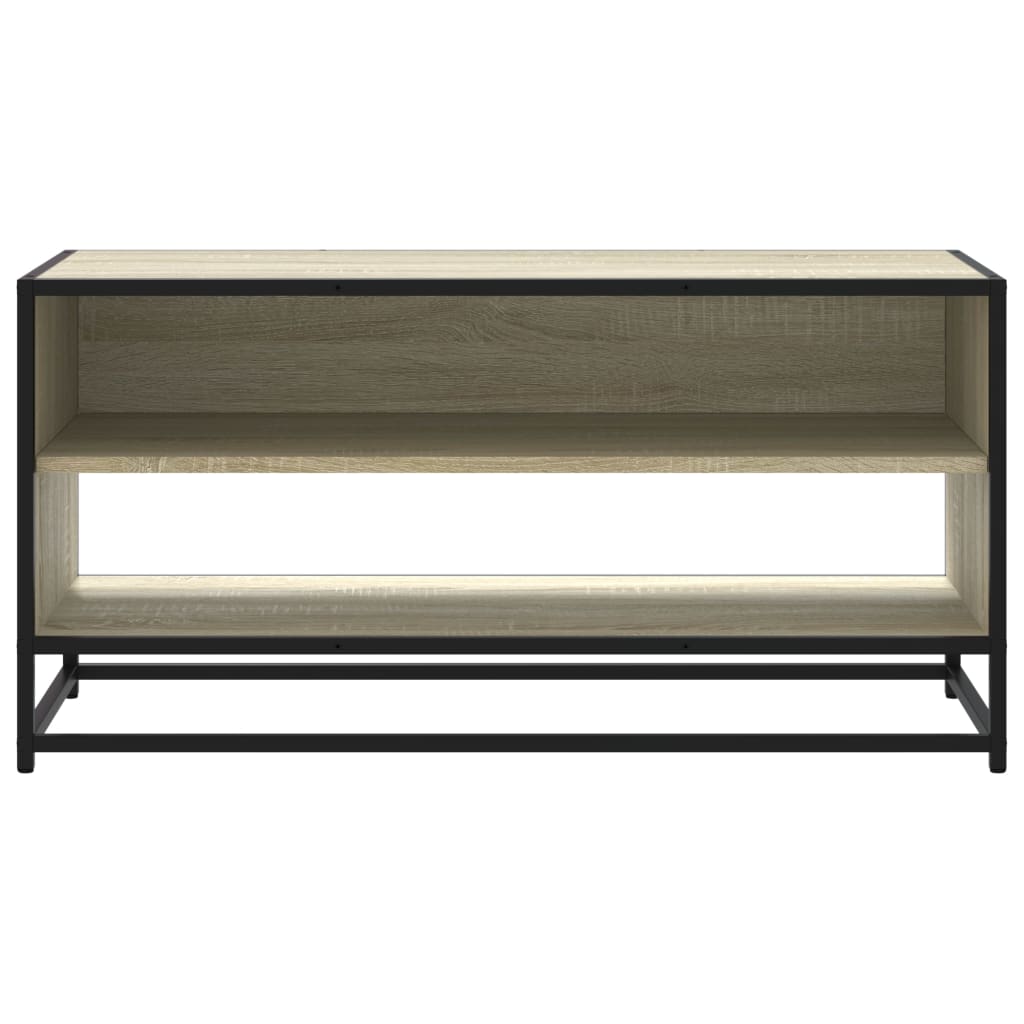 Móvel TV 91x40x46 cm derivados madeira/metal carvalho sonoma