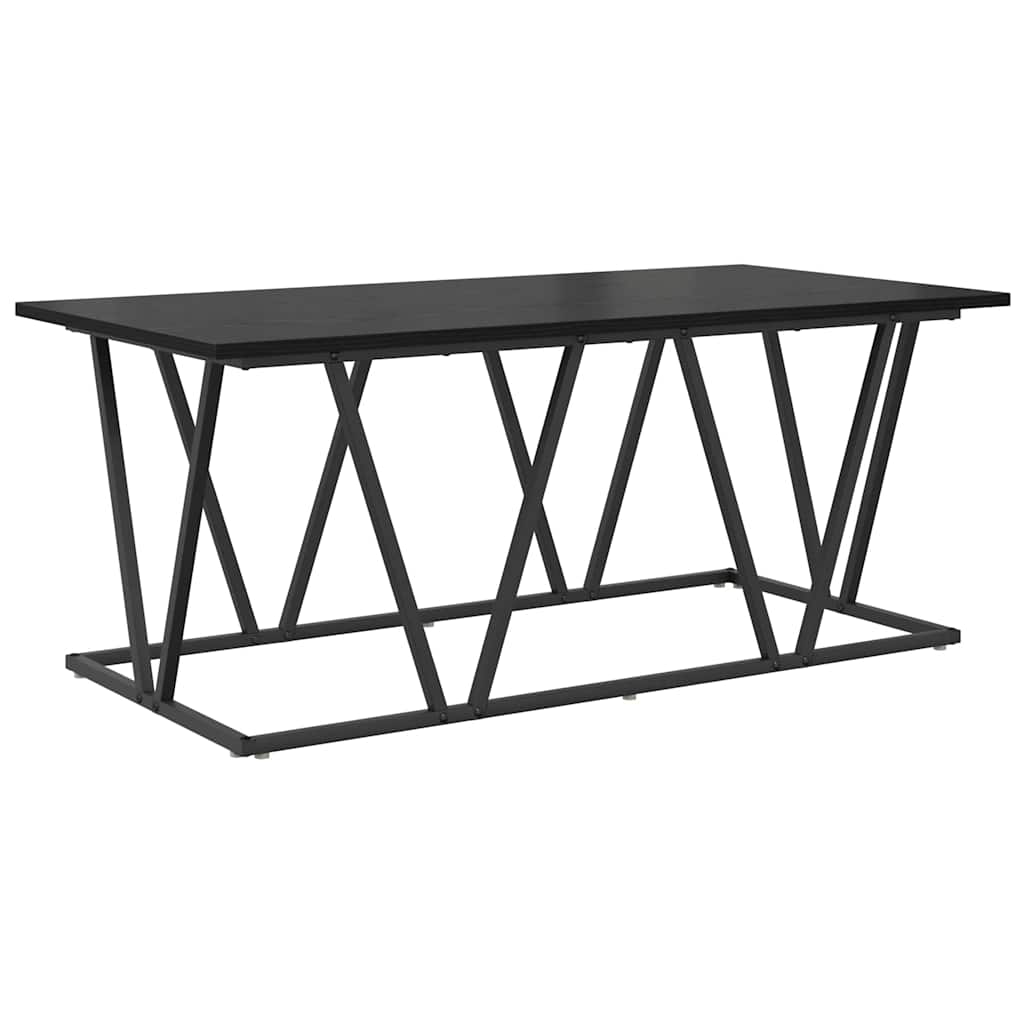Mesa de centro carvalho preto 100 x 50 x 40 cm